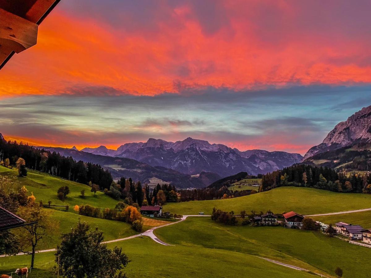 Chalet Hochthron Pfarrwerfen Esterno foto